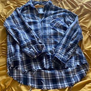 Chill for the Weekend Plaid Top